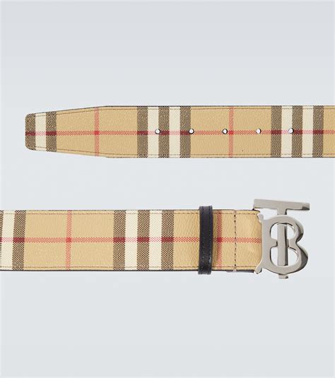 goldener burberry gürtel|Wendbarer TB.